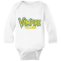 Vampire Tales Long Sleeve Baby Bodysuit | Artistshot