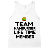 Team Hamburger Life Time Member Tank Top | Artistshot