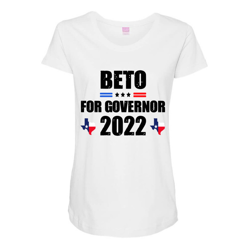 Beto For Governor Maternity Scoop Neck T-shirt by Simmons Shop | Artistshot