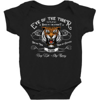 The Eye Of The Tiger, Distressed, The Eye Of The Tiger Art, The Eye Of Baby Bodysuit | Artistshot