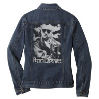 Taxi Driver,  The Taxi Driver, Taxi Driver Art, Taxi Driver Vintage, T Ladies Denim Jacket | Artistshot