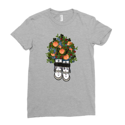 Berries Boots Ladies Fitted T-shirt Designed By Lotus Fashion Realm