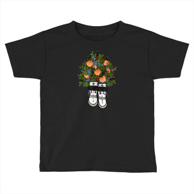 Berries Boots Toddler T-shirt Designed By Lotus Fashion Realm