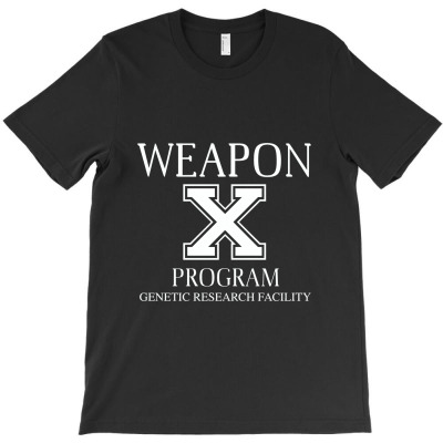 Weapon X Program T-shirt Designed By Bittersweet_bear