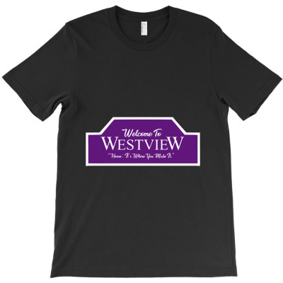 Welcome To Westview   Agatha Purple Version T-shirt Designed By Bittersweet_bear