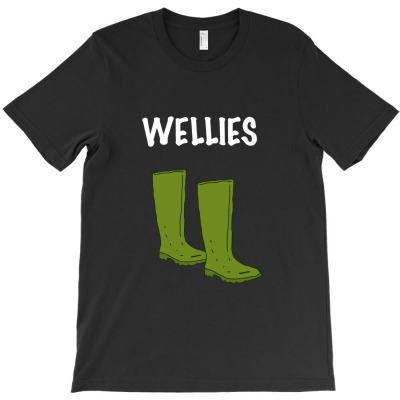Wellies T-shirt Designed By Bittersweet_bear
