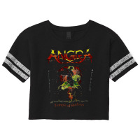 Angra Temple, Angra Temple Art, Angra Temple Vintage, Angra Temple Pai Scorecard Crop Tee | Artistshot