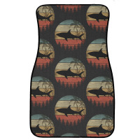 Shark T  Shirt V I N T A G E S H A R K T  Shirt Front Car Mat | Artistshot