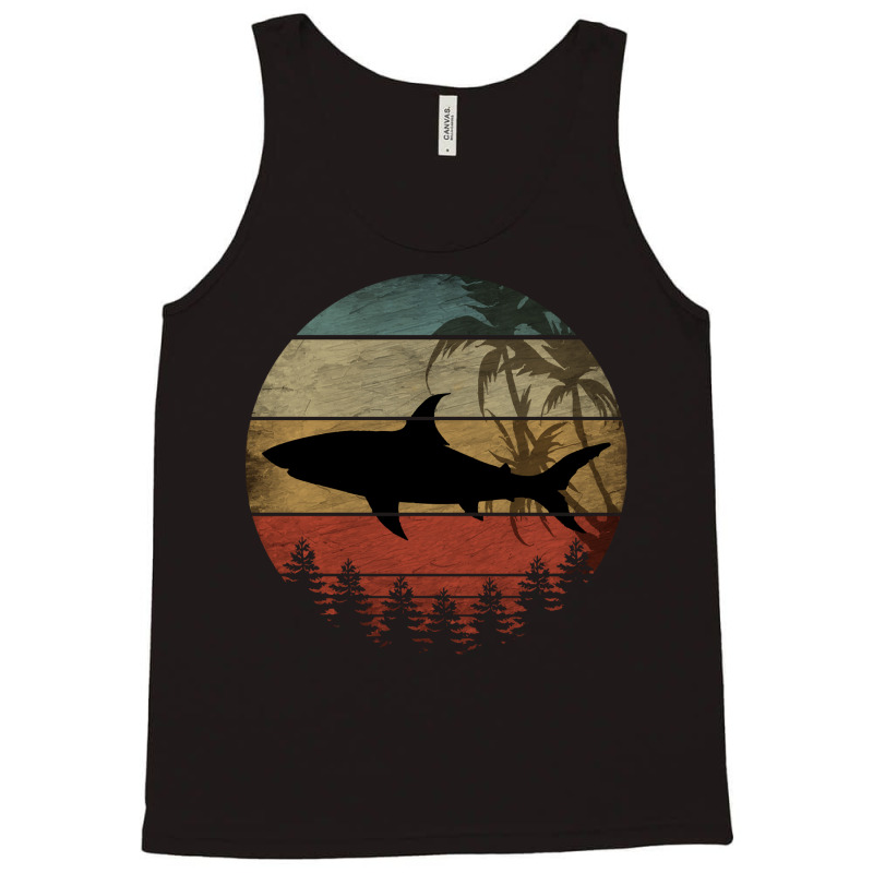 Shark T  Shirt V I N T A G E S H A R K T  Shirt Tank Top | Artistshot