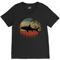 Shark T  Shirt V I N T A G E S H A R K T  Shirt V-neck Tee | Artistshot