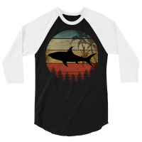 Shark T  Shirt V I N T A G E S H A R K T  Shirt 3/4 Sleeve Shirt | Artistshot