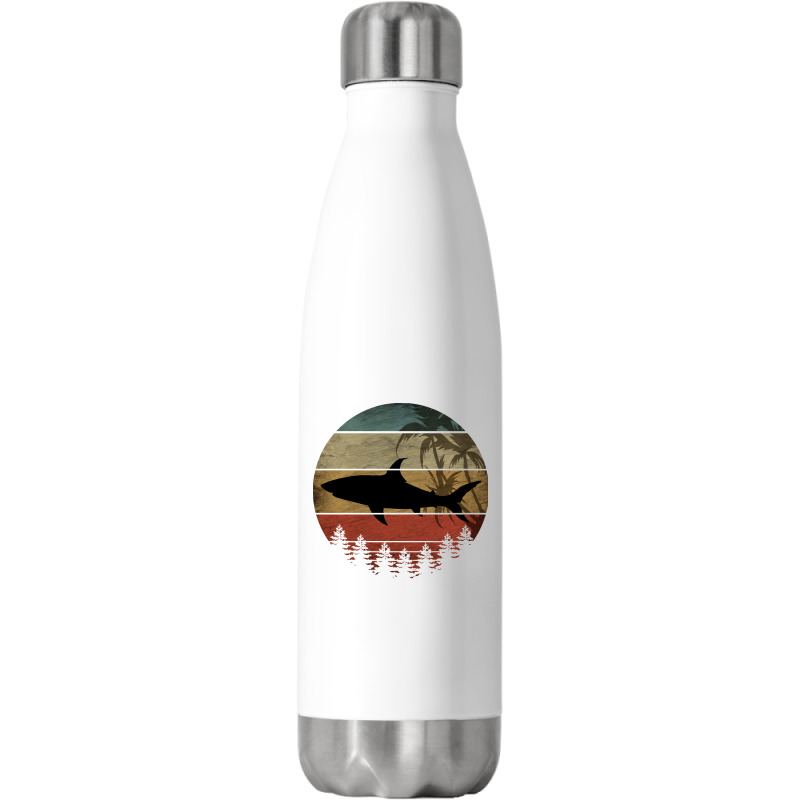 Shark T  Shirt V I N T A G E S H A R K T  Shirt Stainless Steel Water Bottle | Artistshot