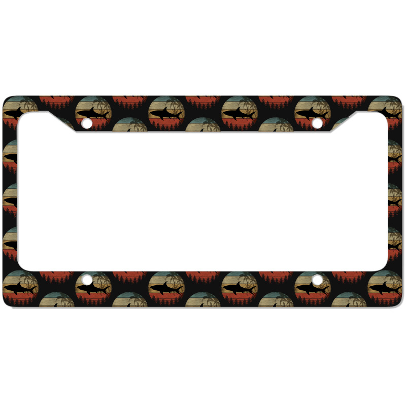 Shark T  Shirt V I N T A G E S H A R K T  Shirt License Plate Frame | Artistshot