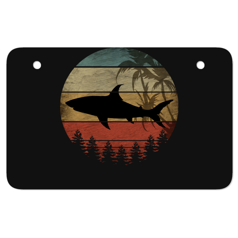 Shark T  Shirt V I N T A G E S H A R K T  Shirt Atv License Plate | Artistshot