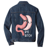 Gastric Sleeve Bye B.i.t.c.h Bariatric Surgery Medical Alert T-shirt Men Denim Jacket | Artistshot