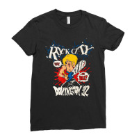 Donington, Rock City 1992, The Donington, Donington Art, Donington Vin Ladies Fitted T-shirt | Artistshot