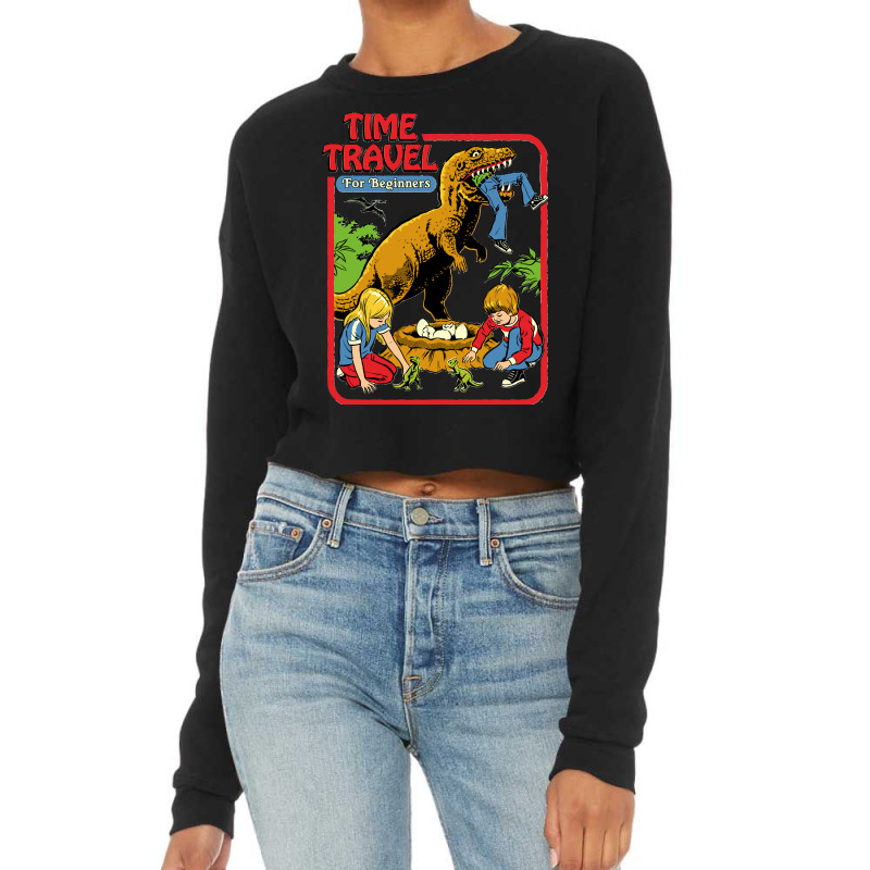 Time Travel For Beginners Classic Cropped Sweater by cm-arts | Artistshot