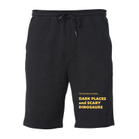 Dinosaur Warning, Dinosaur Fleece Short | Artistshot