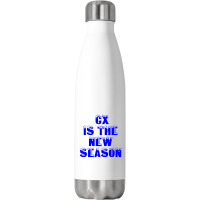 Cx Is The New Season Stainless Steel Water Bottle | Artistshot