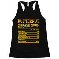 Thanksgiving Xmas Food Facts Butternut Squash Soup Nutrition Racerback Tank | Artistshot