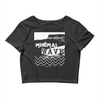 Minimal Wave,minimal Wave Art, Minimal Wave Vintage, Minimal Wave Pain Crop Top | Artistshot