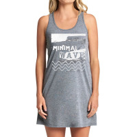 Minimal Wave,minimal Wave Art, Minimal Wave Vintage, Minimal Wave Pain Tank Dress | Artistshot