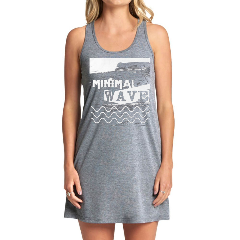 Minimal Wave,minimal Wave Art, Minimal Wave Vintage, Minimal Wave Pain Tank Dress by cm-arts | Artistshot