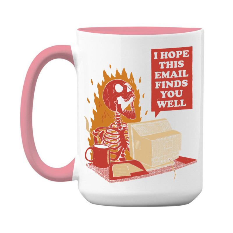 Skeleton T  Shirt You Got Mail T  Shirt 15 Oz Coffee Mug | Artistshot