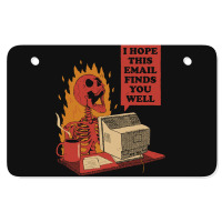 Skeleton T  Shirt You Got Mail T  Shirt Atv License Plate | Artistshot