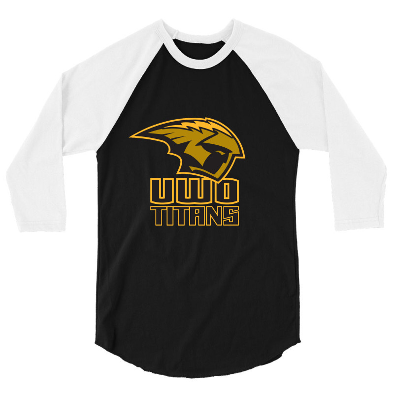 The Titans, University Of Wisconsin Oshkosh 3/4 Sleeve Shirt | Artistshot