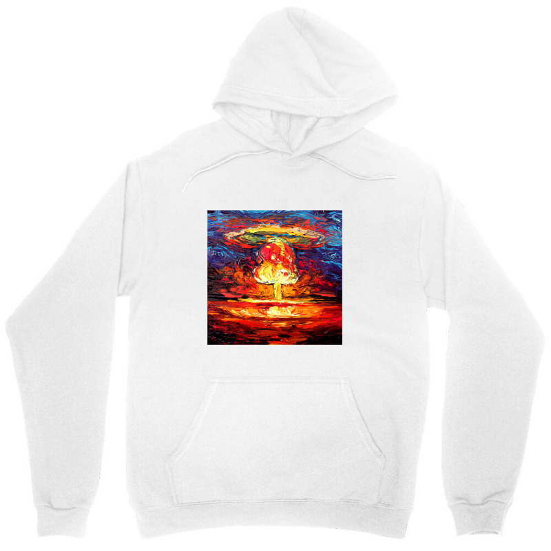 Van Gogh Never Saw Bikini Atoll,atomic Bomb Unisex Hoodie | Artistshot