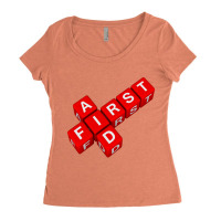 Basic Life Support Women's Triblend Scoop T-shirt | Artistshot