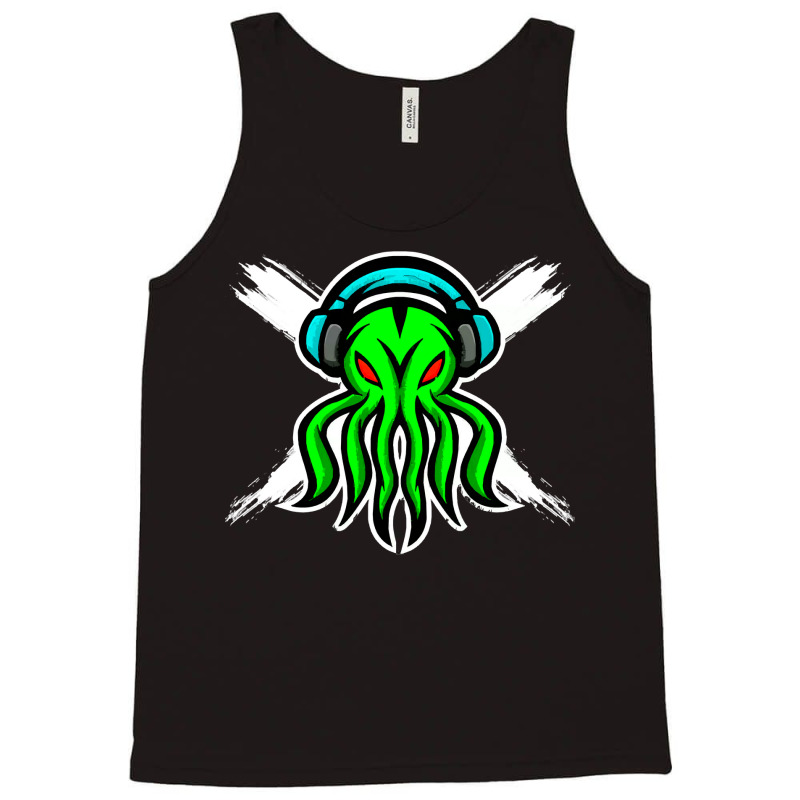 Skull Octopus Music Lover T  Shirt Skull Octopus Music Lover T  Shirt Tank Top | Artistshot