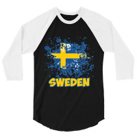 Sweden 3/4 Sleeve Shirt | Artistshot