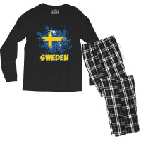 Sweden Men's Long Sleeve Pajama Set | Artistshot