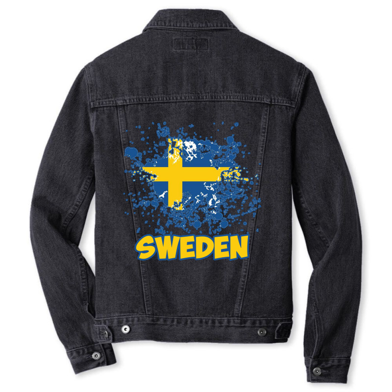 Sweden Men Denim Jacket | Artistshot