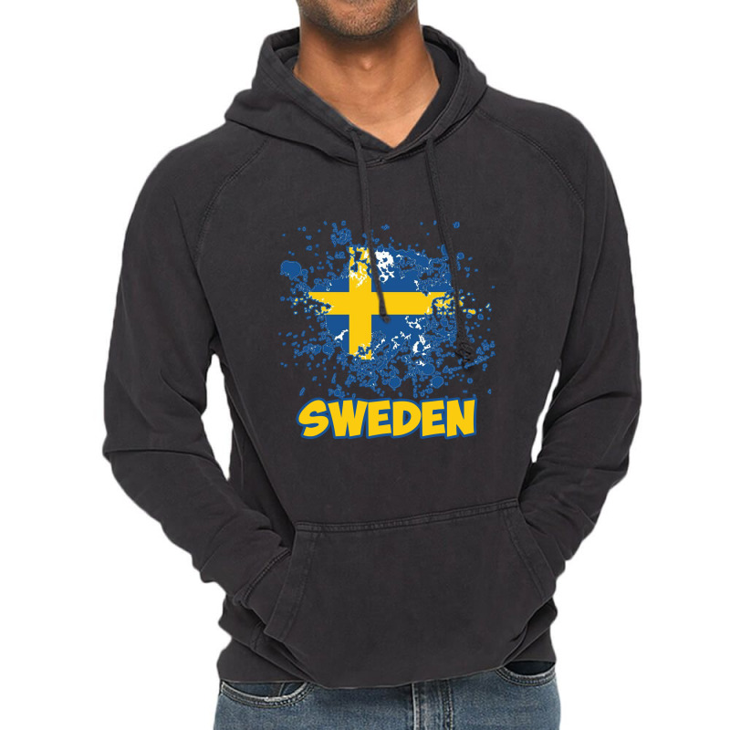 Sweden Vintage Hoodie | Artistshot