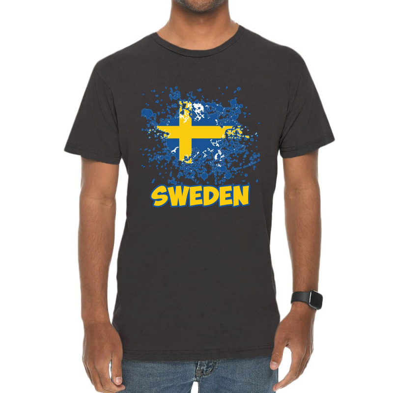 Sweden Vintage T-shirt | Artistshot