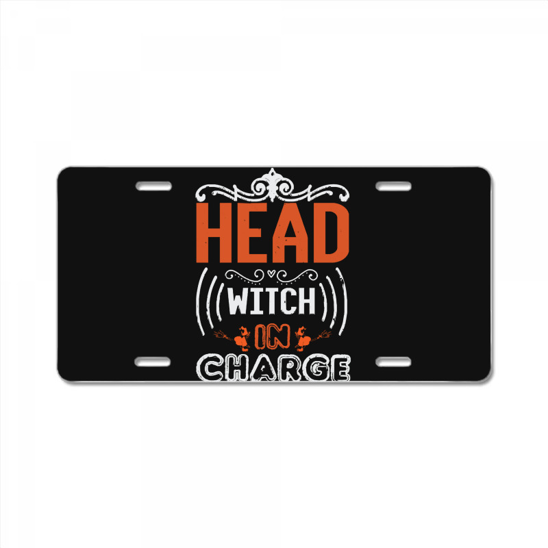 Skull Witch Pumpkin Head Pumpkin Va T  Shirt Halloween Head Witch In C License Plate | Artistshot