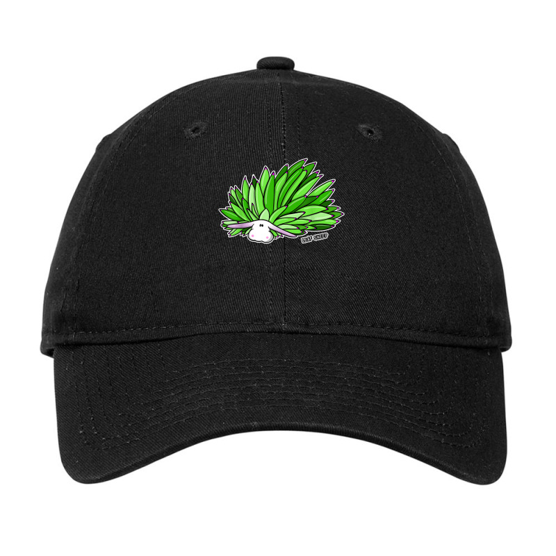 Leaf Sheep Cute Ocean Sea Slug Costasiella Kuroshimae Kawaii Adjustable Cap | Artistshot