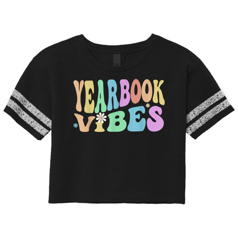 Groovy Yearbook Vibes Retro Literary Club Editor Squad T Shirt Scorecard Crop Tee by cm-arts | Artistshot