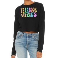 Groovy Yearbook Vibes Retro Literary Club Editor Squad T Shirt Cropped Sweater | Artistshot