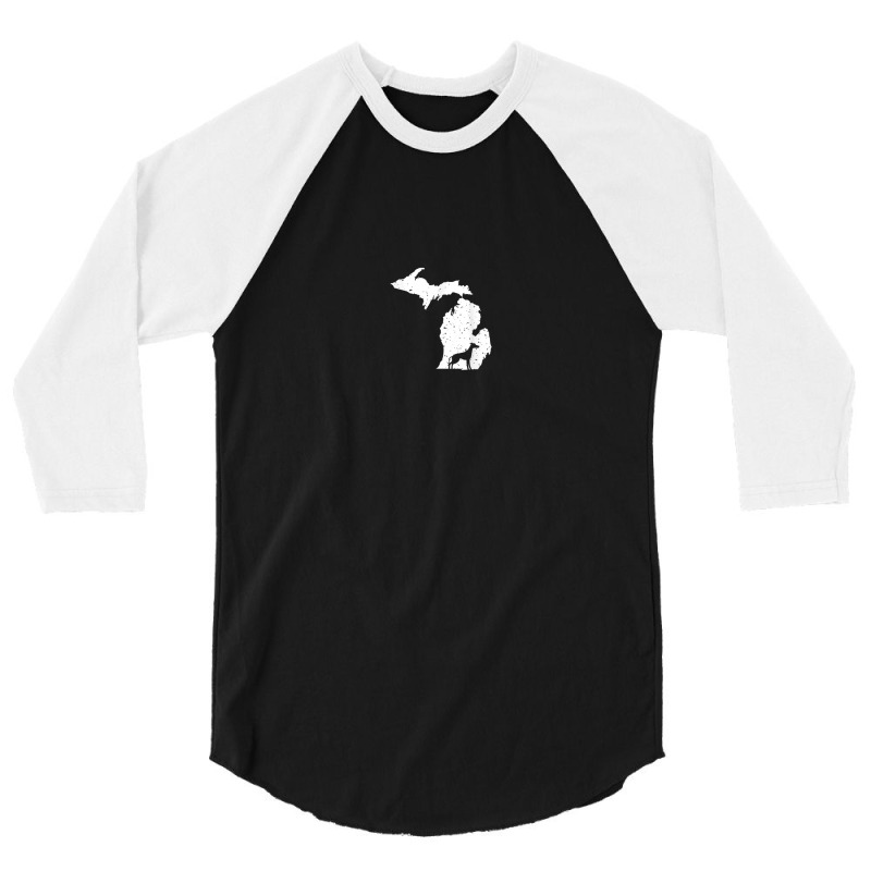 Whippet Michigan Dog Lover 3/4 Sleeve Shirt | Artistshot