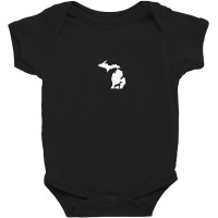 Whippet Michigan Dog Lover Baby Bodysuit | Artistshot