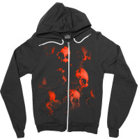 Skulls T  Shirt Wall Of Evil Hellish Skulls T  Shirt Zipper Hoodie | Artistshot