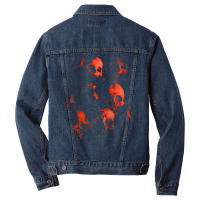 Skulls T  Shirt Wall Of Evil Hellish Skulls T  Shirt Men Denim Jacket | Artistshot