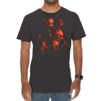 Skulls T  Shirt Wall Of Evil Hellish Skulls T  Shirt Vintage T-shirt | Artistshot