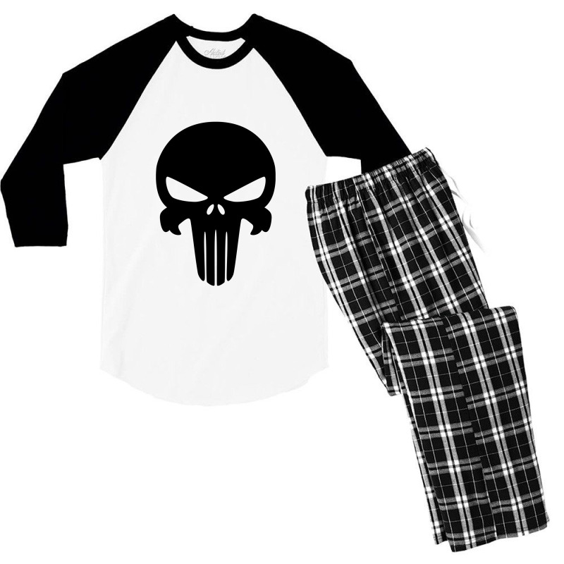 The Punisher Men's 3/4 Sleeve Pajama Set | Artistshot