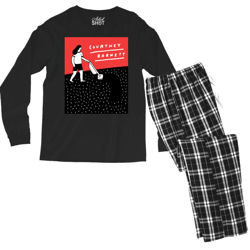 Courtney Barnett 6 Men's Long Sleeve Pajama Set | Artistshot