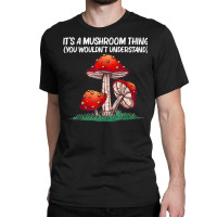 Cool Mushroom For Men Women Morel Mushroom Mycology Hunting T Shirt Classic T-shirt | Artistshot